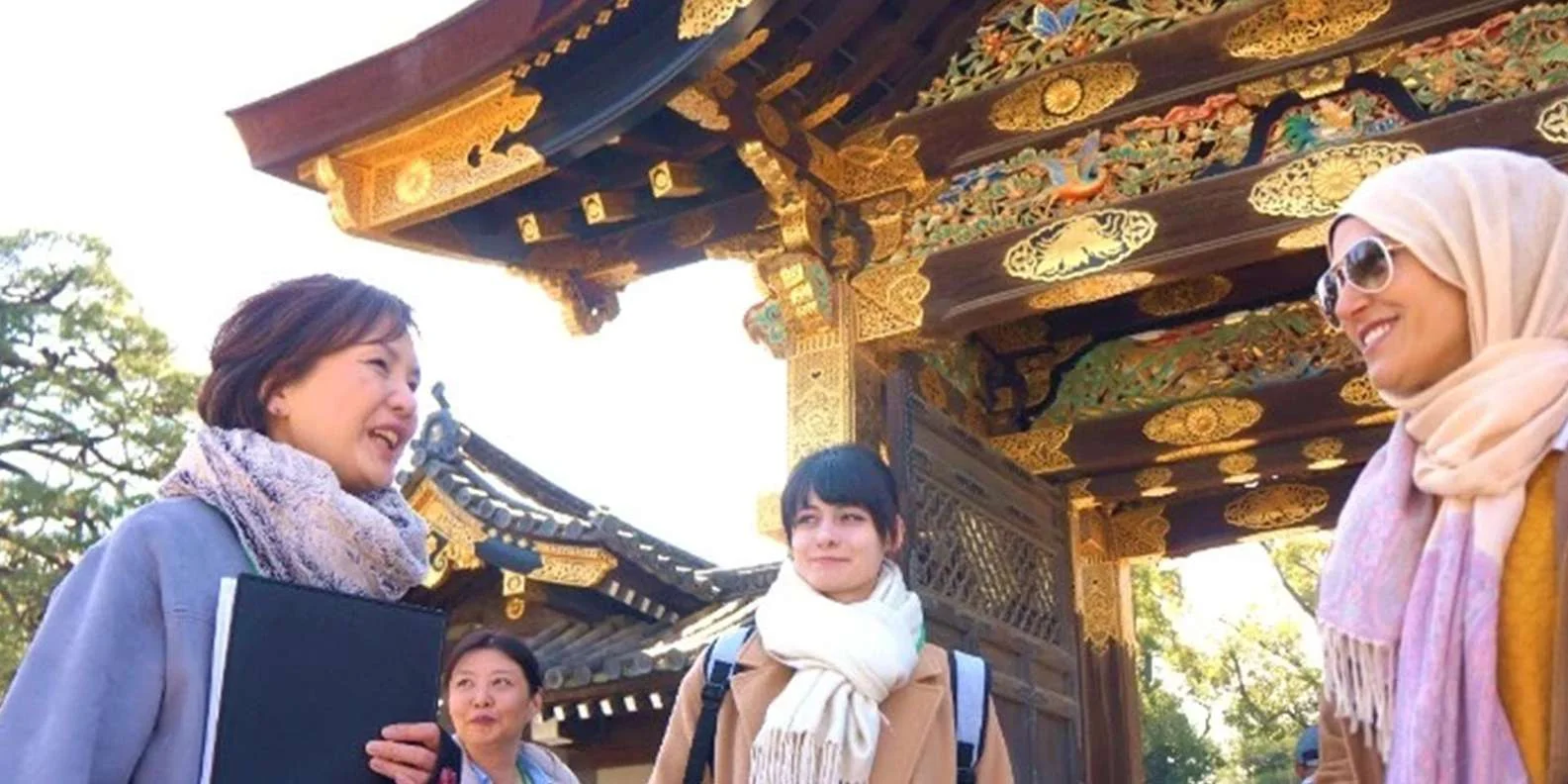 Ninomaru Palace corridor — better than an audio guide