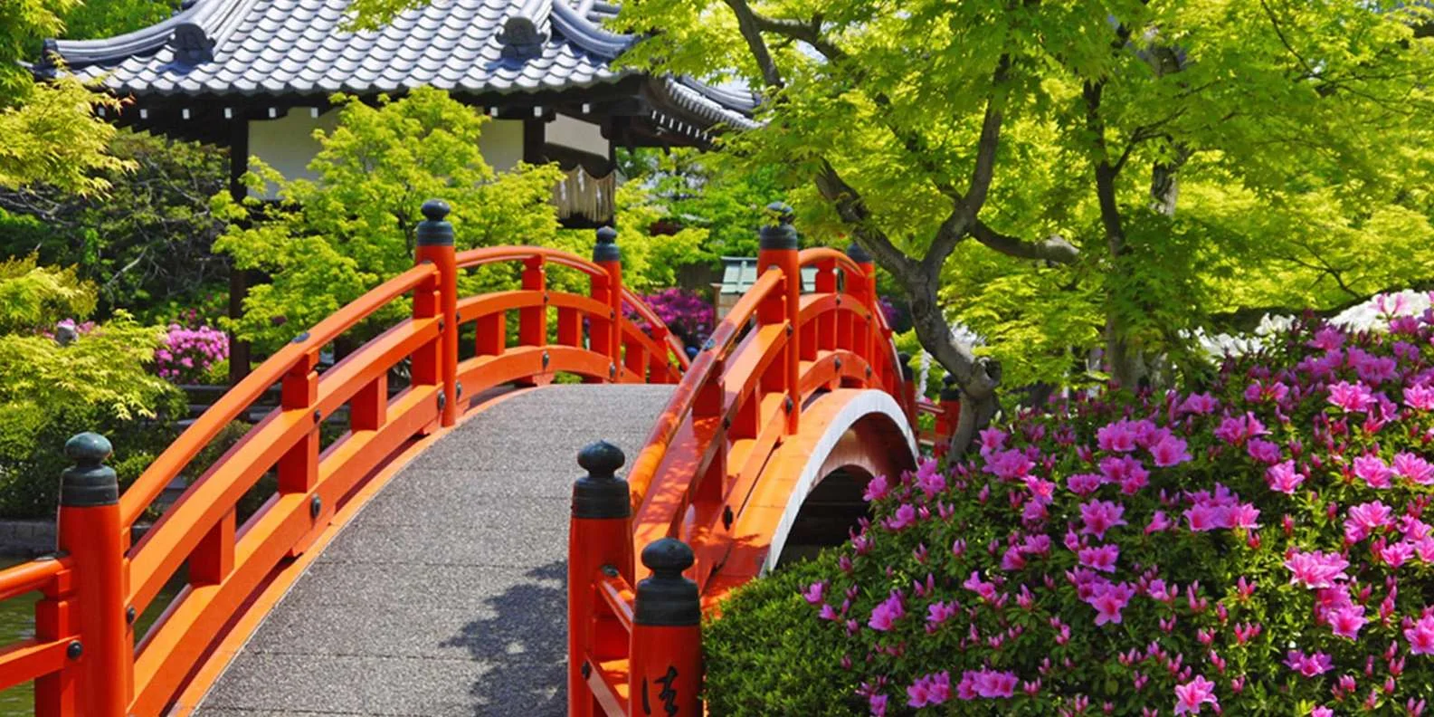 Nijo Castle fortified walls and tower, Kyoto Japan